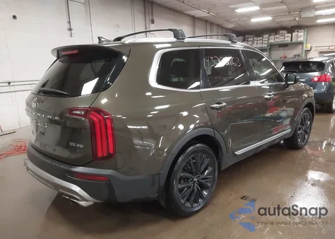 2020 Kia Telluride Sx z USA, uszkodzony, nr VIN 5XYP5DHC1LG022593